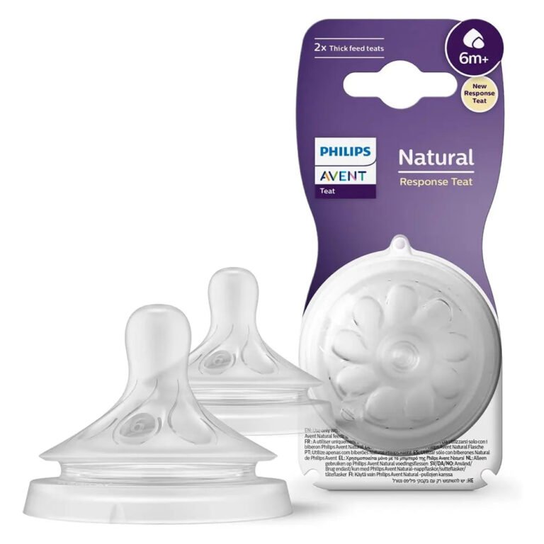 Philips Avent Lot de 2 Tétines Natural Response 6M+ - Flux 6