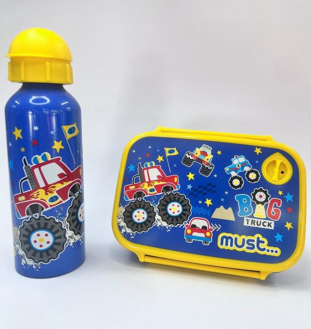 Ensemble Lunch Box + Gourde Big Truck