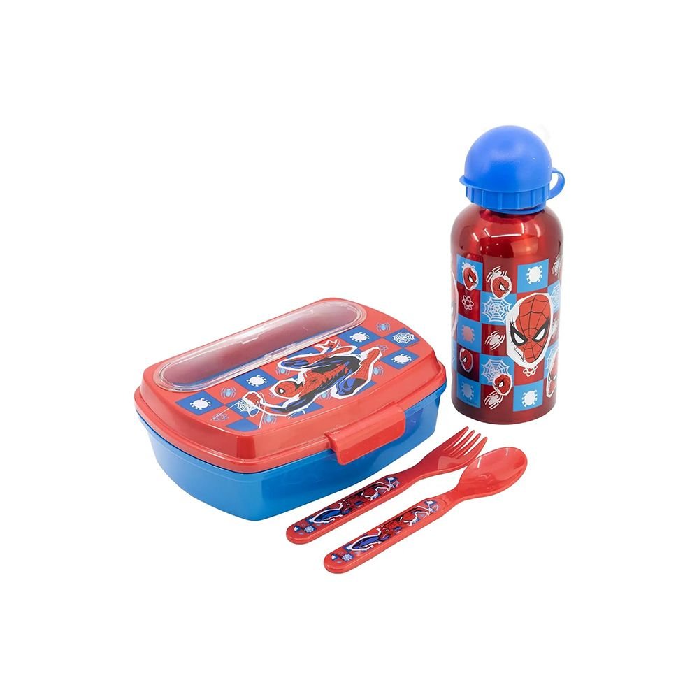 Ensemble Lunch Box + Gourde Spiderman