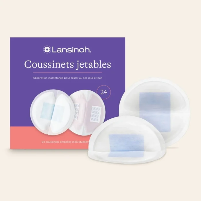 Lansinoh Coussinets d’allaitement jetables 24 unités