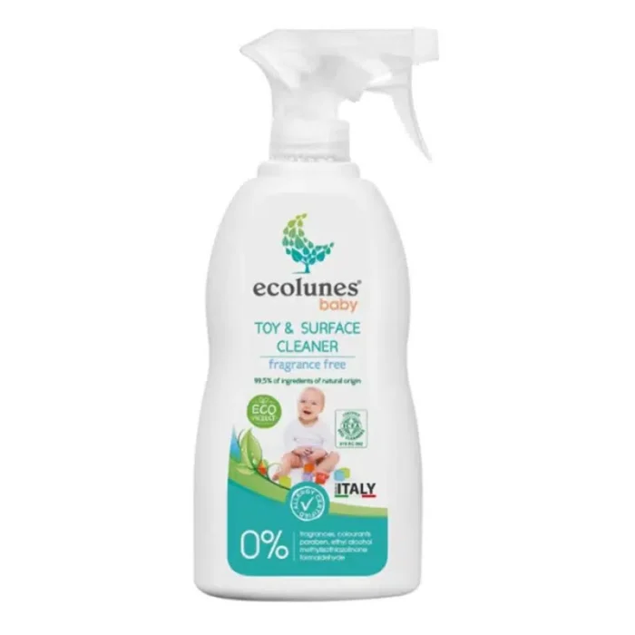Ecolunes Spray Nettoyant Jouets et Surfaces Ecologique 300ml
