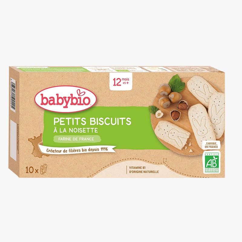 Babybio Petits Biscuits à la Noisette 160G