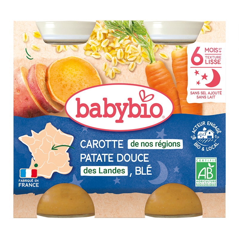CAROTTE  PATATE DOUCE DES LANDES BLÉ