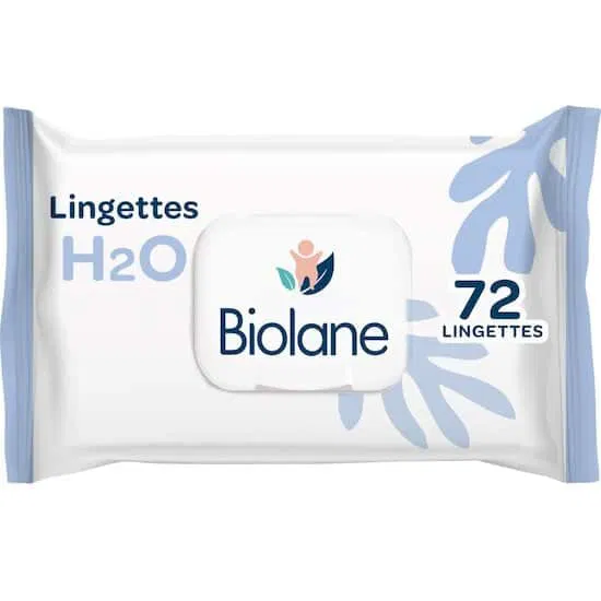Biolane Lingettes Bébé Épaisses x72