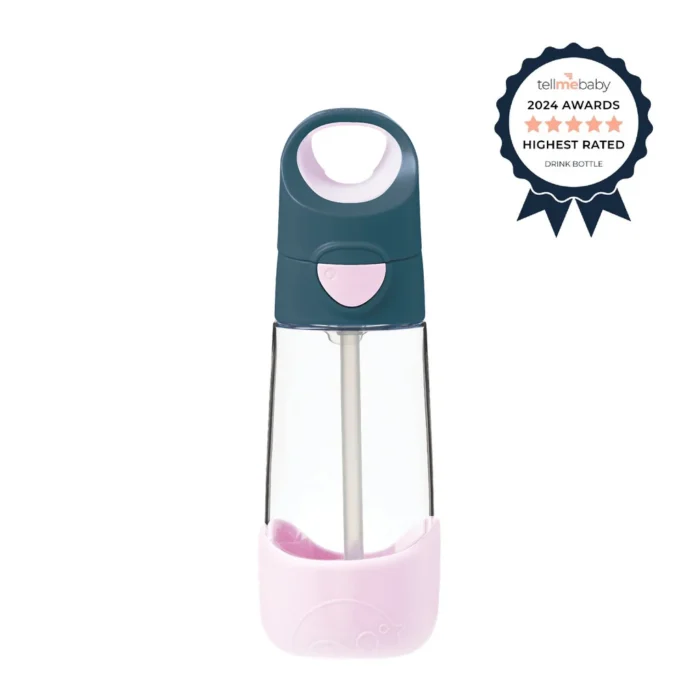 Tritan™ drink bottle 450ml - indigo rose