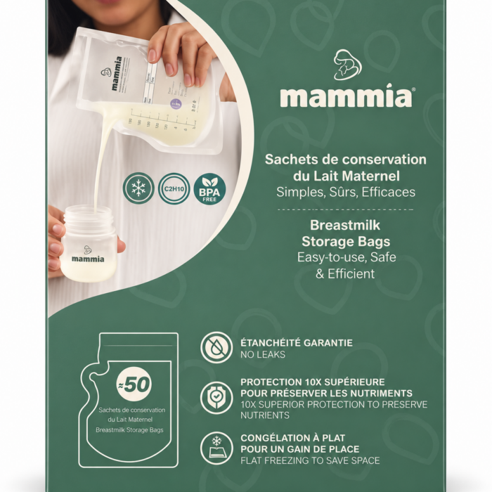 Mammia Sachets de conservation de lait x50