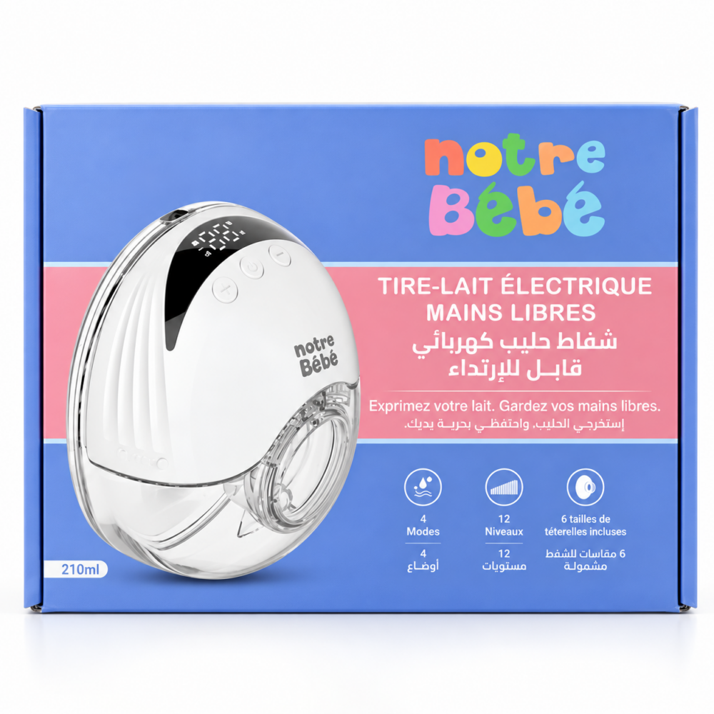 Notre Bébé Tire Lait Électrique Mains Libres
