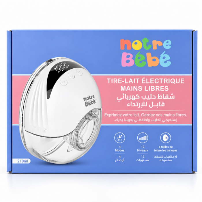 Notre Bébé Tire Lait Électrique Mains Libres