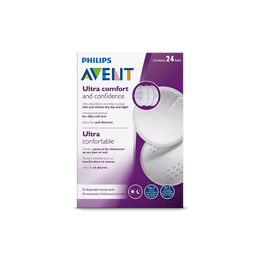 Avent Coussinets d’allaitement jetables x 24